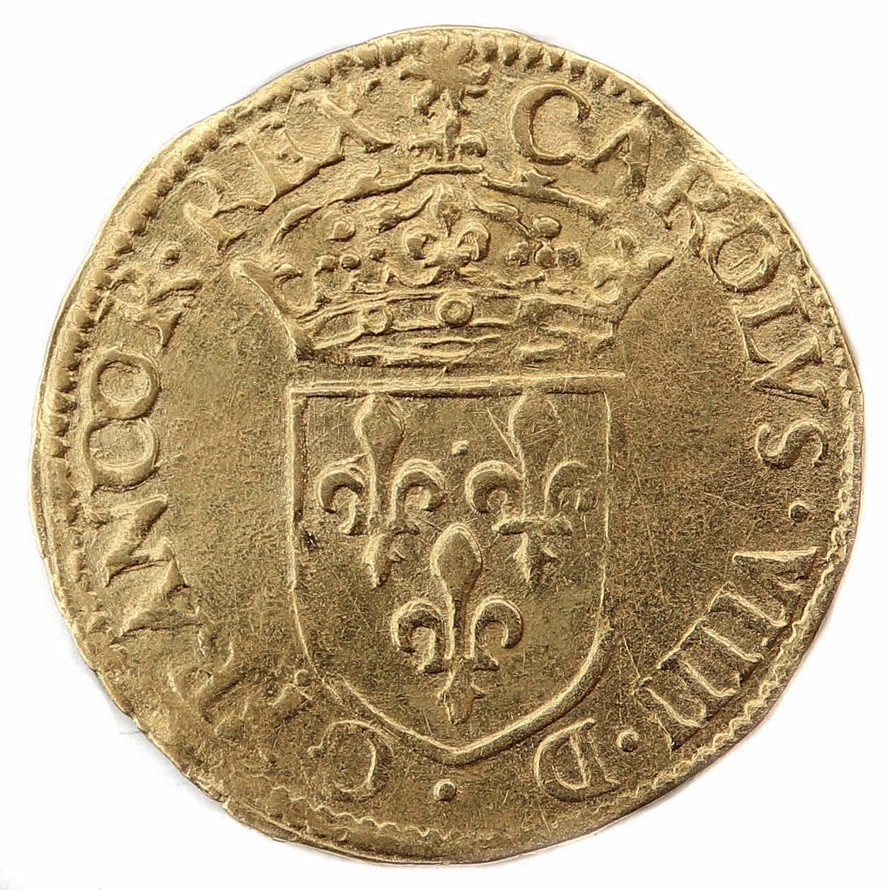 Charles 9-ECU OR-1568-rouen-droit