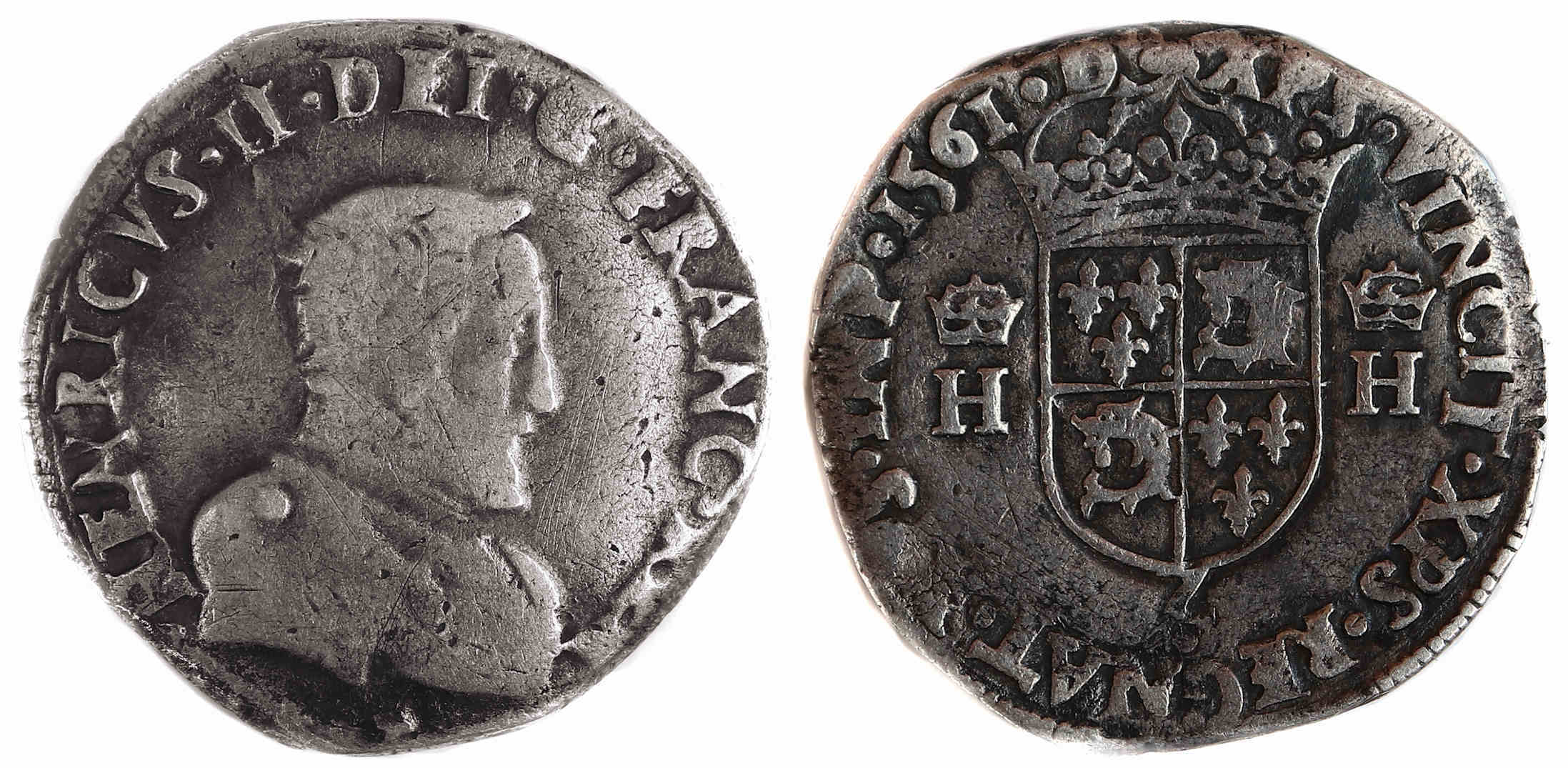 CHARLES IX TESTON HENRI II 1561 GRENOBLE