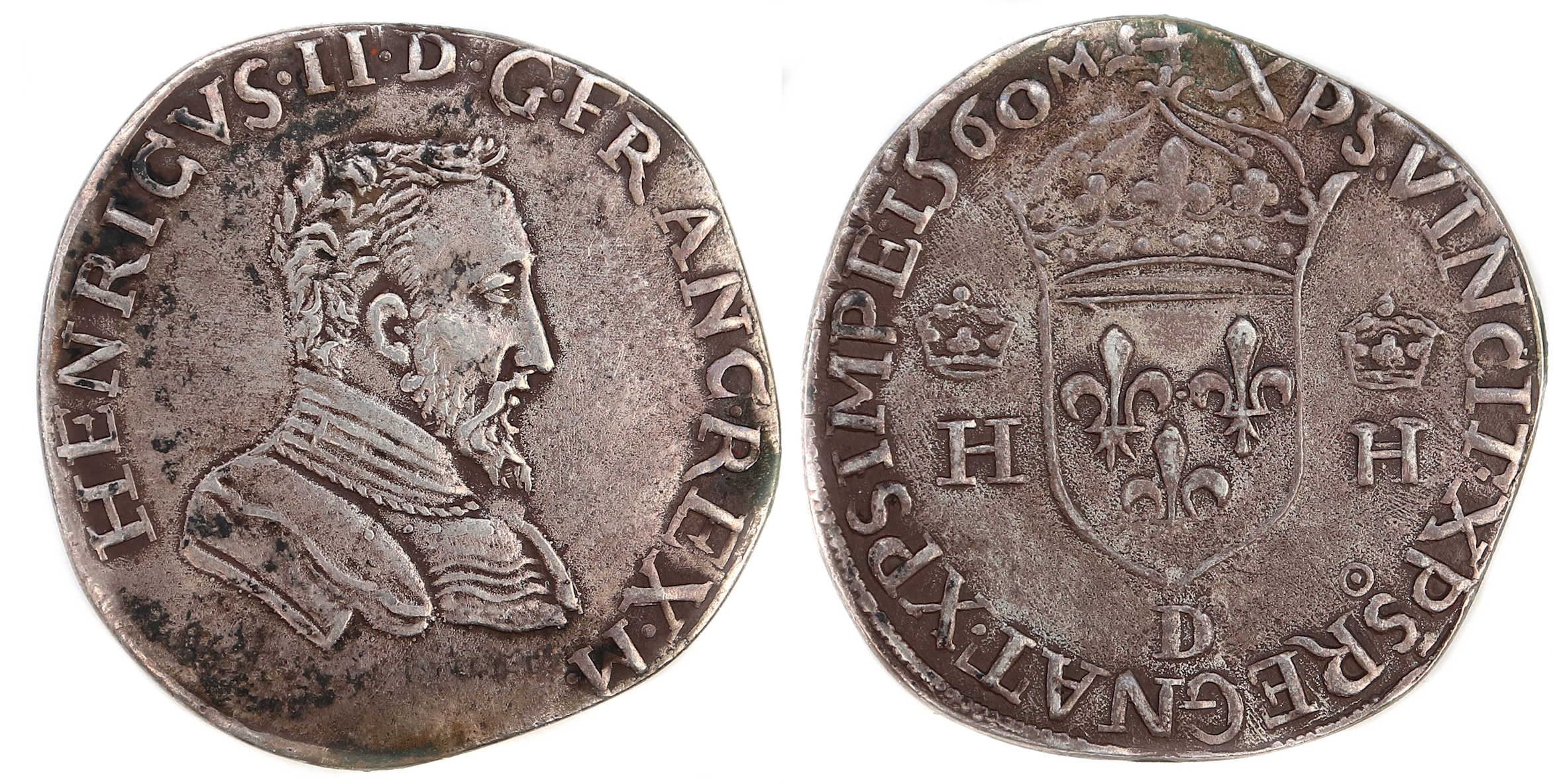 FRANCOIS II FAUX TESTON HENRI II 1560 LYON