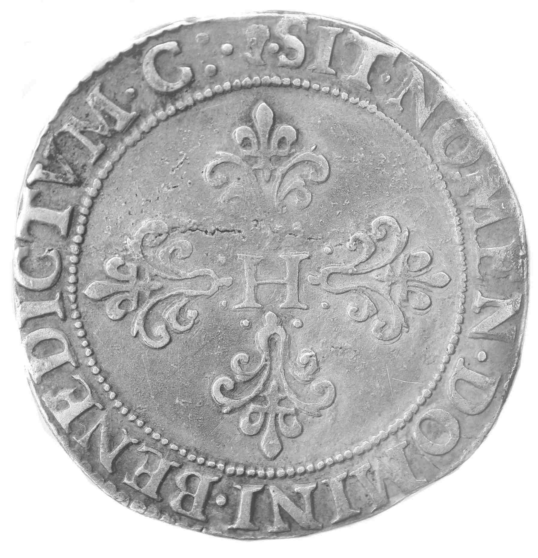 Monnaies royales HENRI III 1579 M Revers