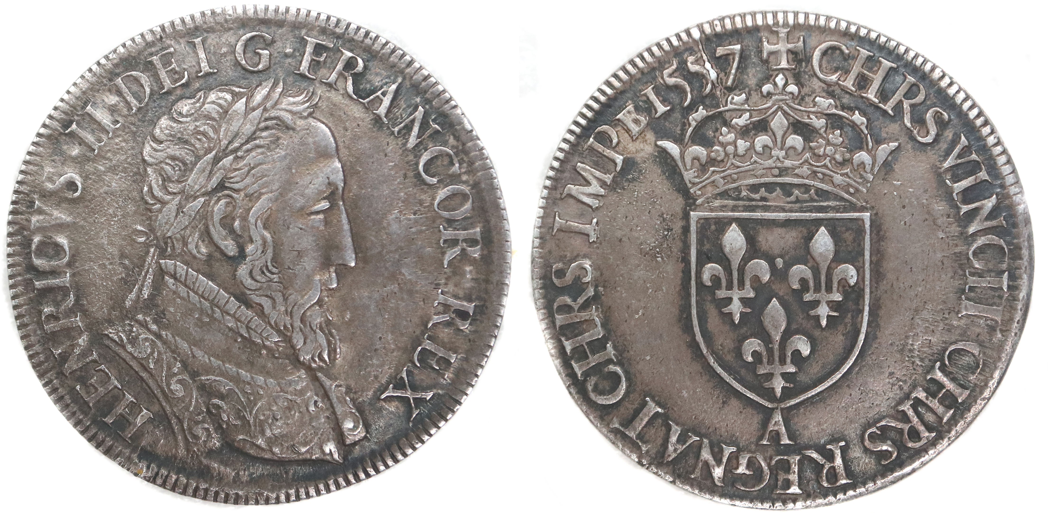 HENRI II TESTON 1557 PARIS