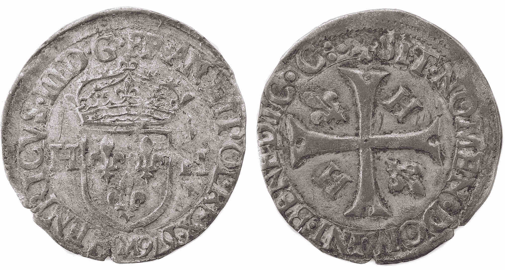 HENRI III DOUZAIN 1576 TOULOUSE