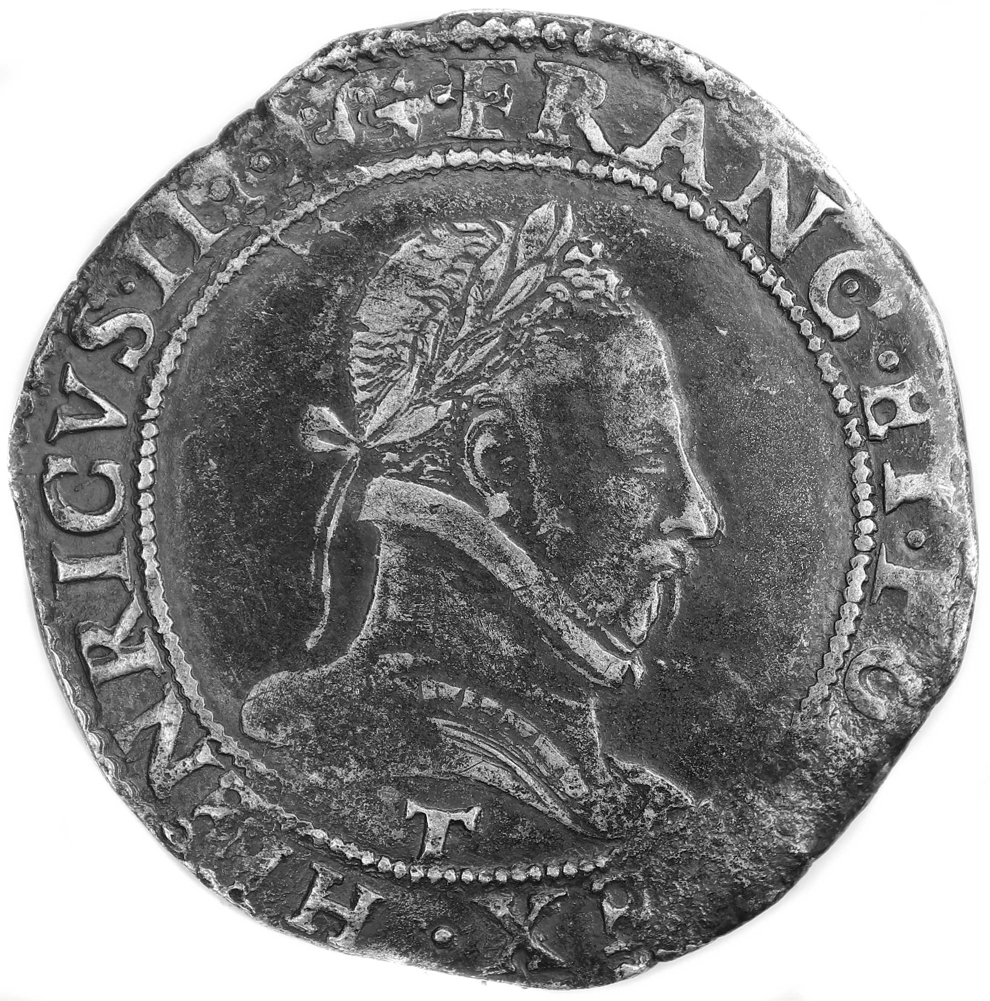 HENRI III FRANC 1577 NANTES DROIT
