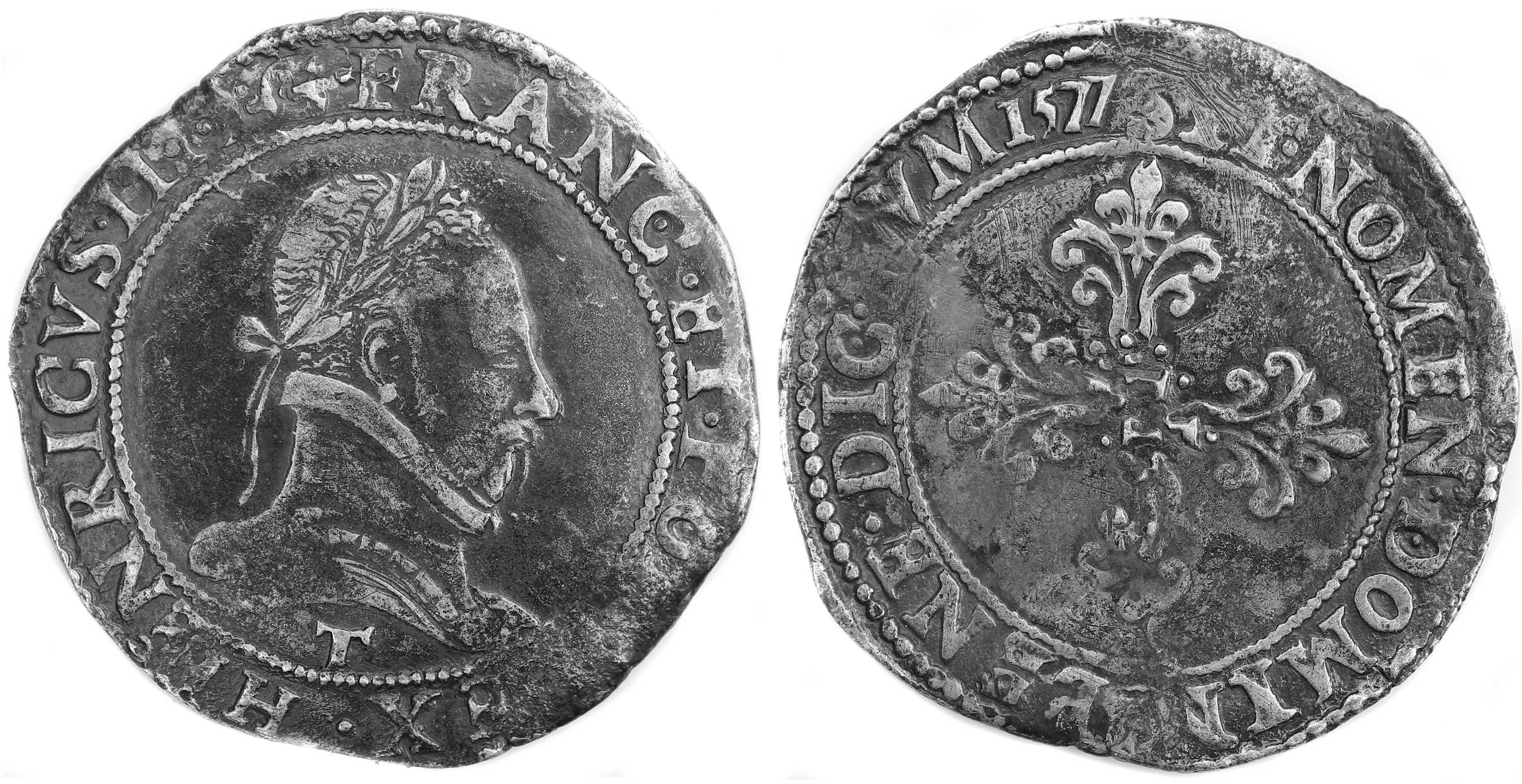 HENRI III FRANC 1577 NANTES