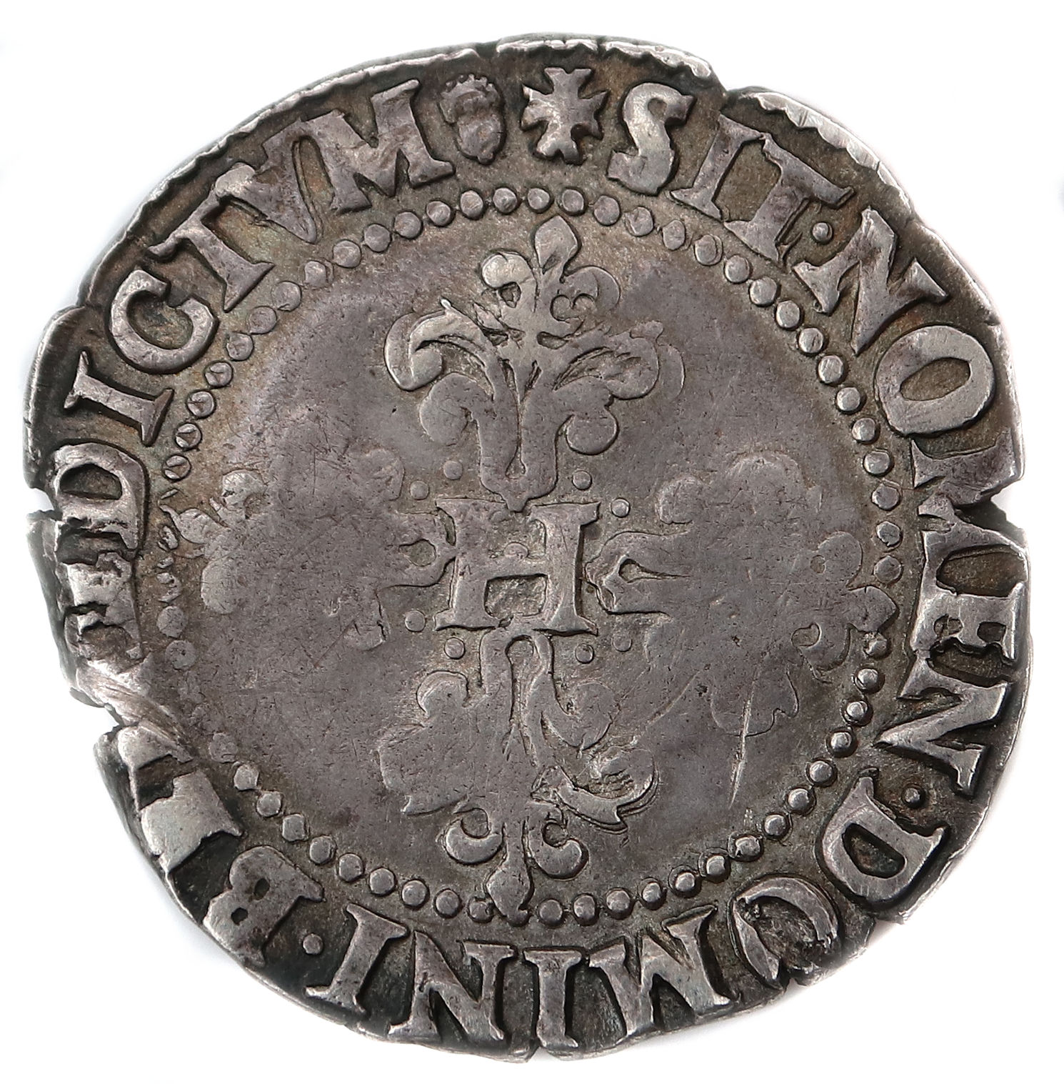 HENRI III FRANC 1583 ANGERS REVERS