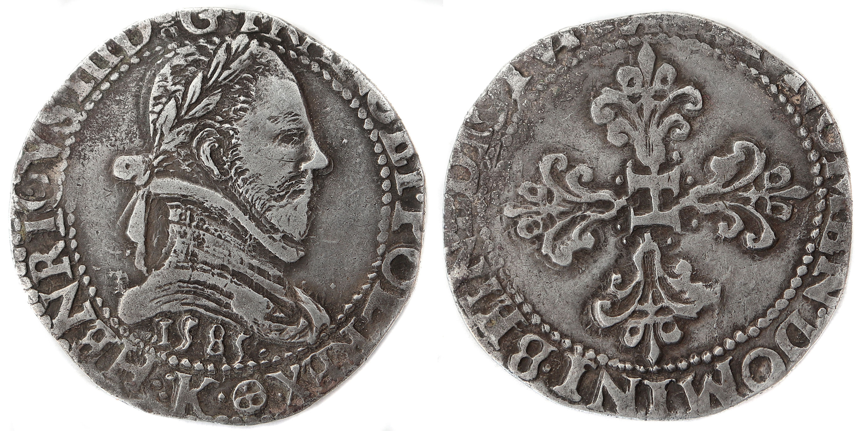 HENRI III-FRANC-1585-Bordeaux