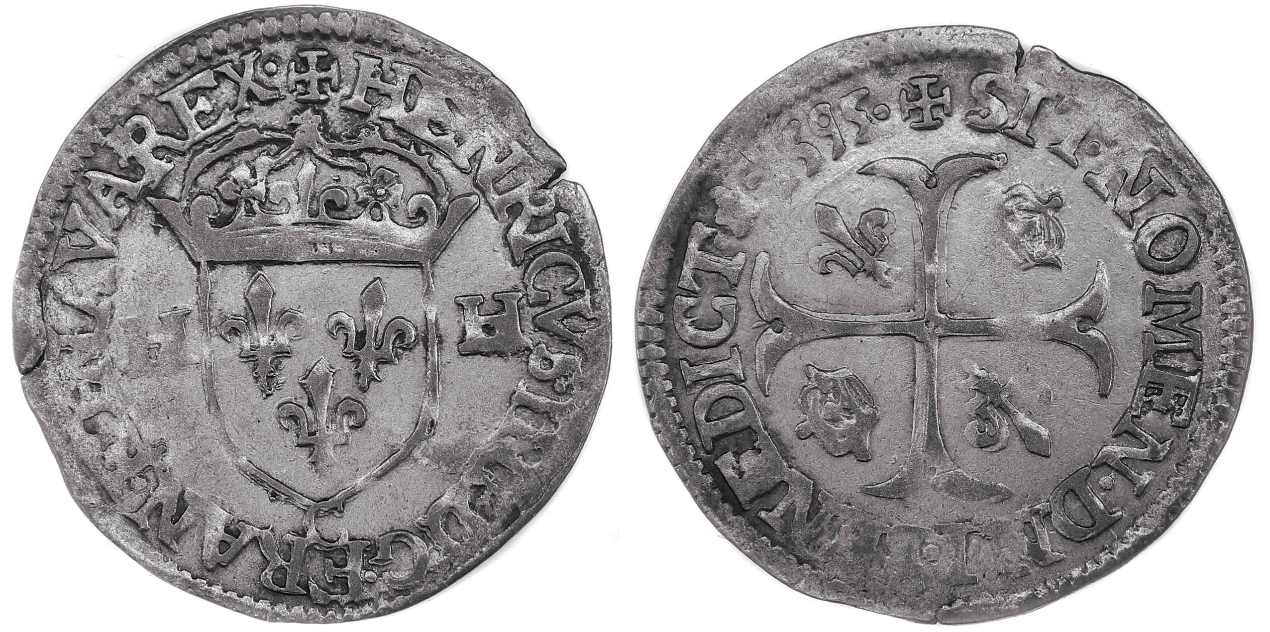 HENRI IV DOUZAIN 1595 ST LO