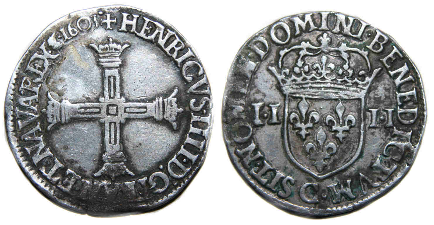 HENRI IIII-quart-1603-C