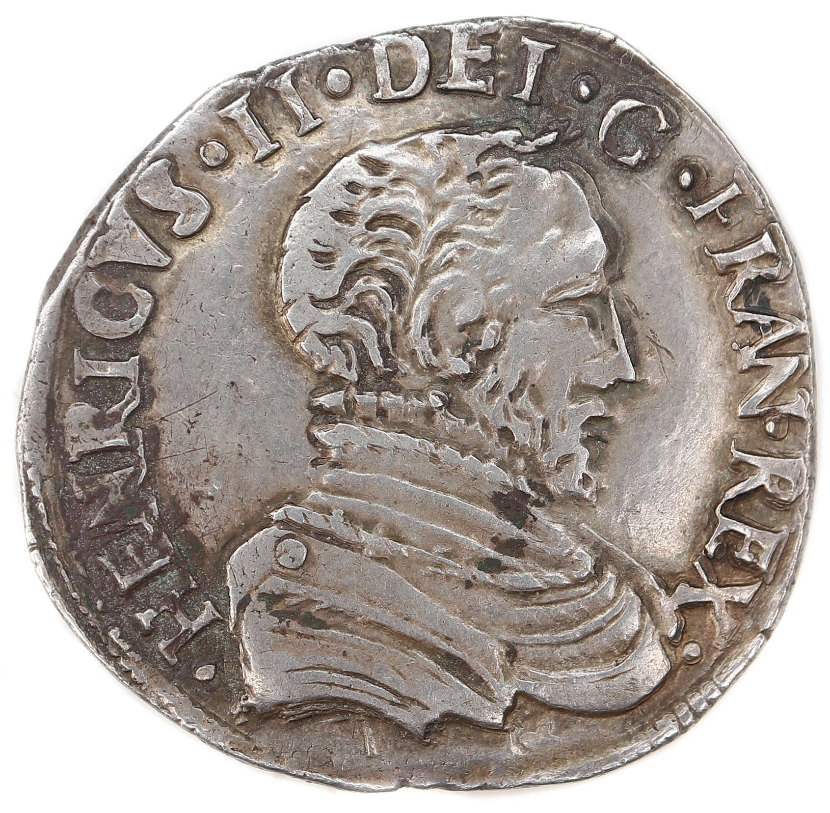 CHARLES IX TESTON HENRI II 1561GRENOBLE DROIT