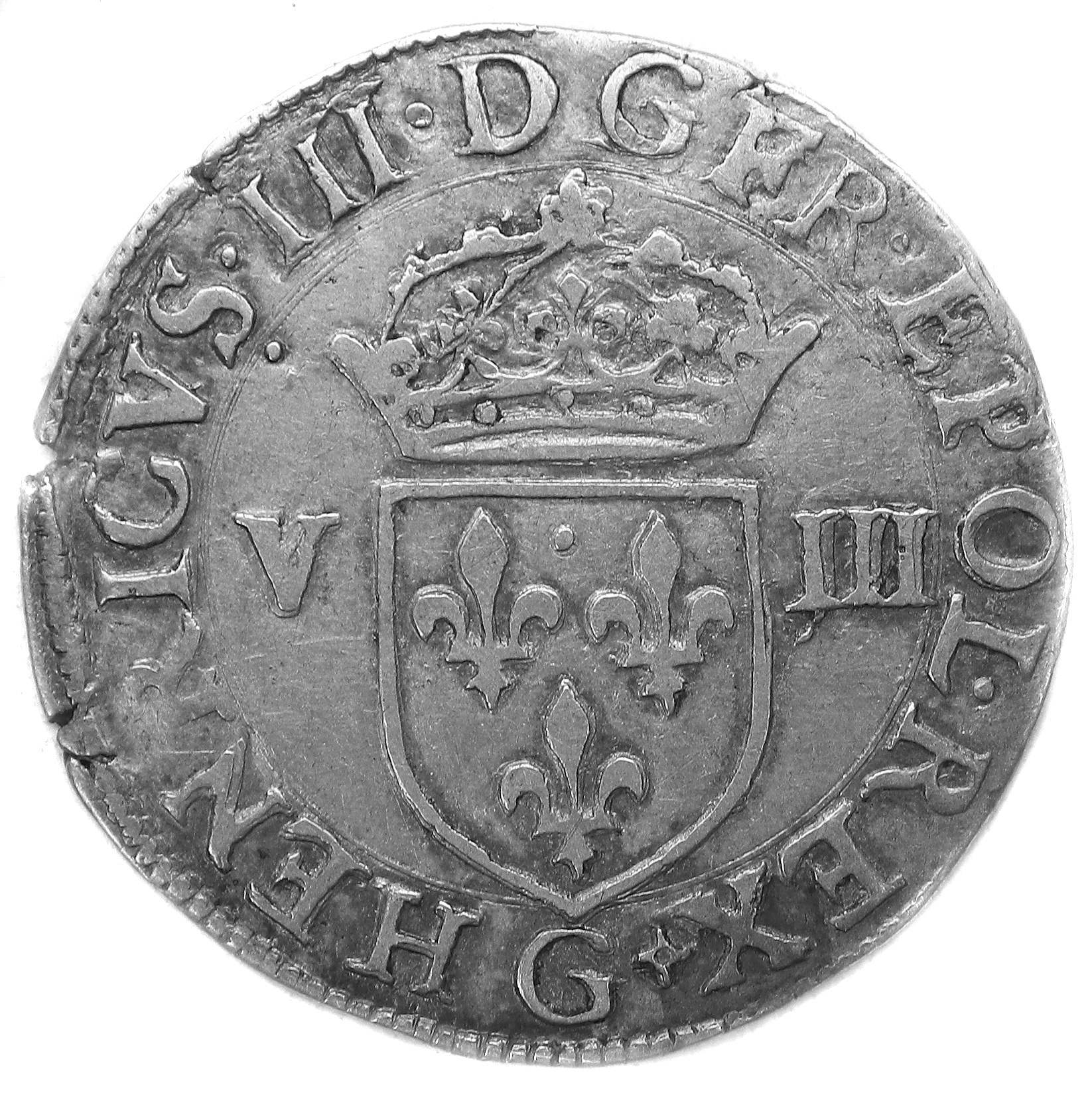 HENRI III HUITIEMEECU 1587 POITIERS DROIT