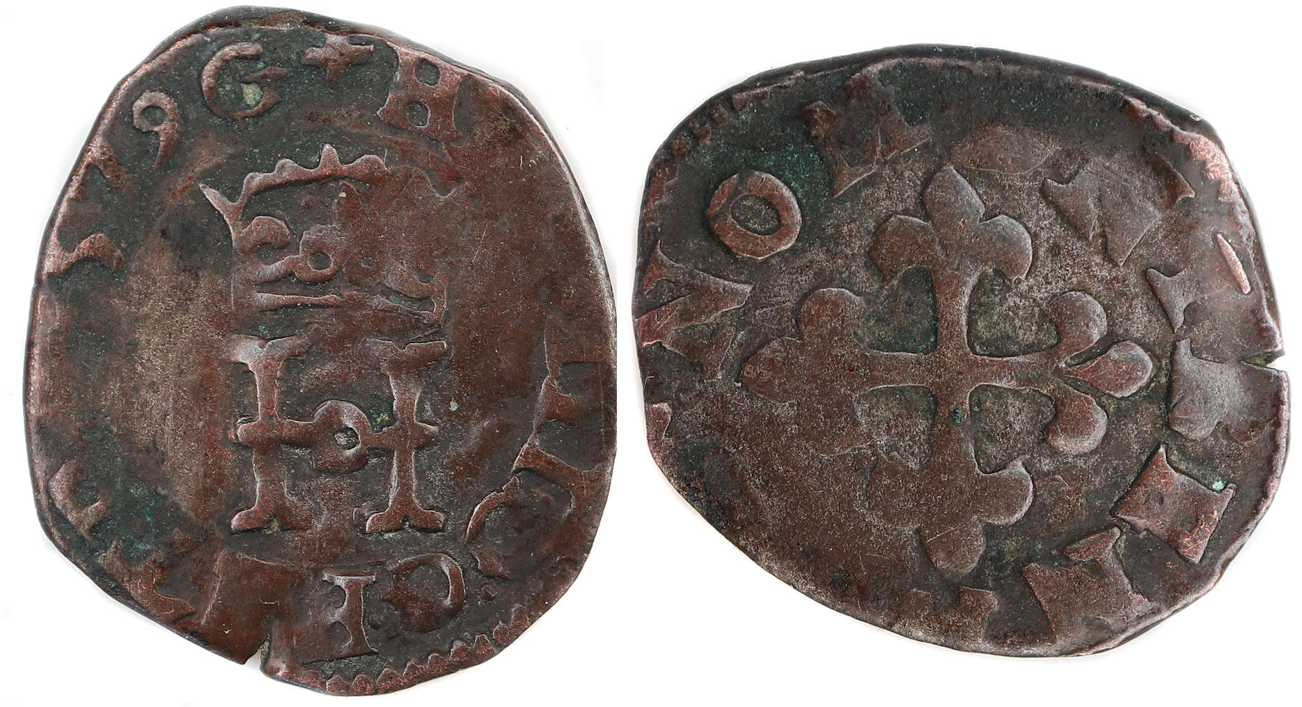 HENRI III LIARD 1579 AIX