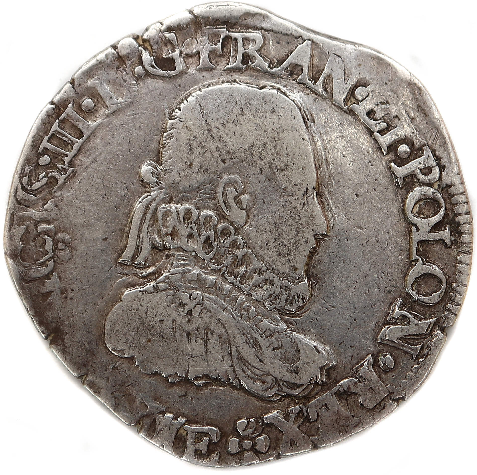 HENRI III TESTON 1575 TOURS DROIT